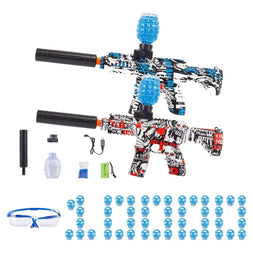 M416 Electric Gel BallToy With 10000 Water Beads Goggles Splatter Toy AutomaticGame For Cosplay Gift For Teens